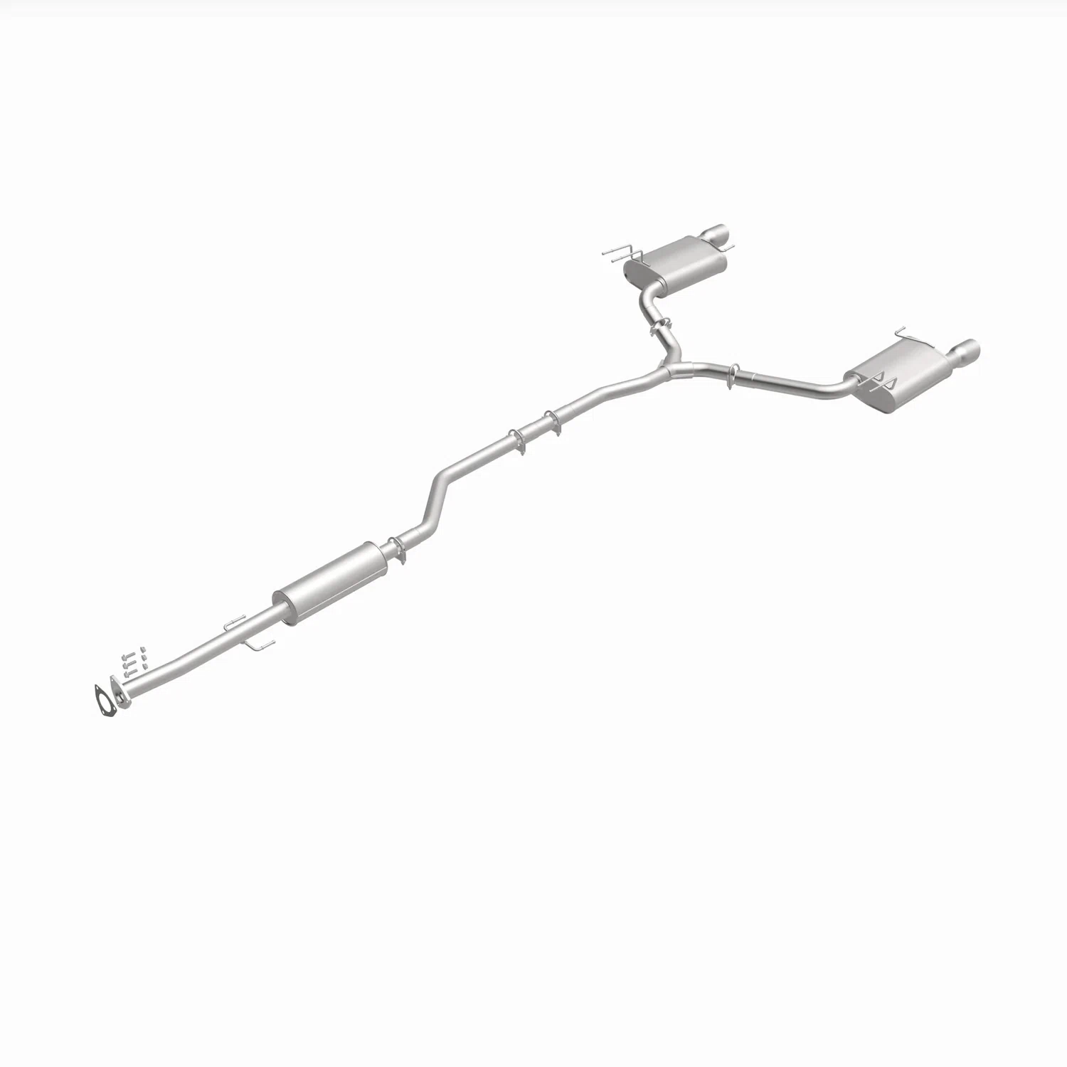 Fits 2008-2012 Honda Accord 3.5L Direct-Fit Replacement Exhaust System
